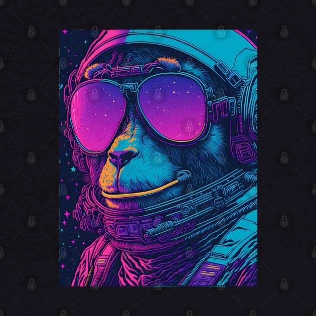 monkey lover by vaporgraphic